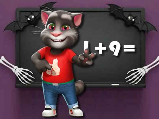 Halloween Tom Math Challenge