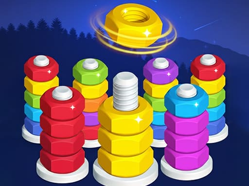 Nuts Color Sorting Game