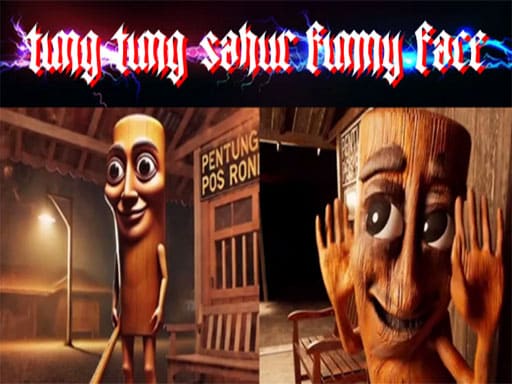 Tung Tung Sahur Funny Face